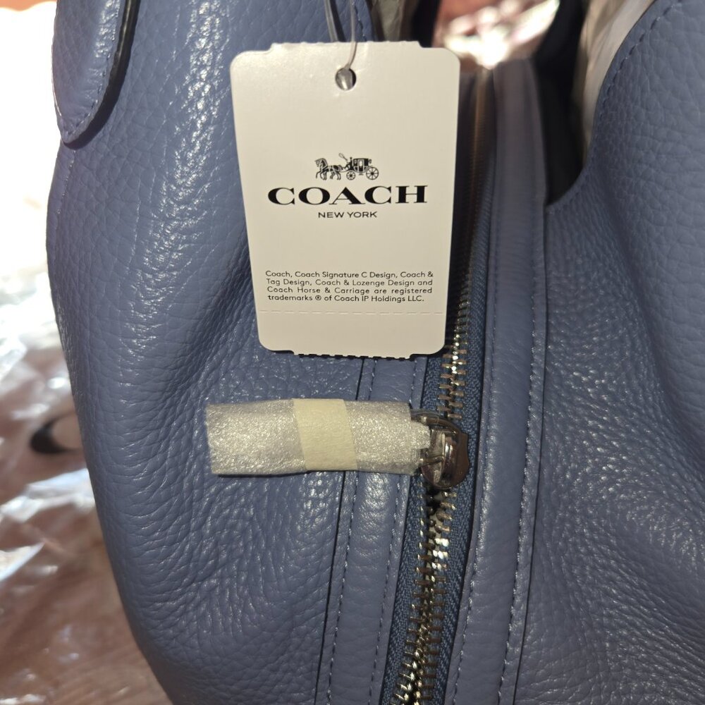 Coach Maya Shoulder Bag in Periwinkle - Picture 10 of 10
